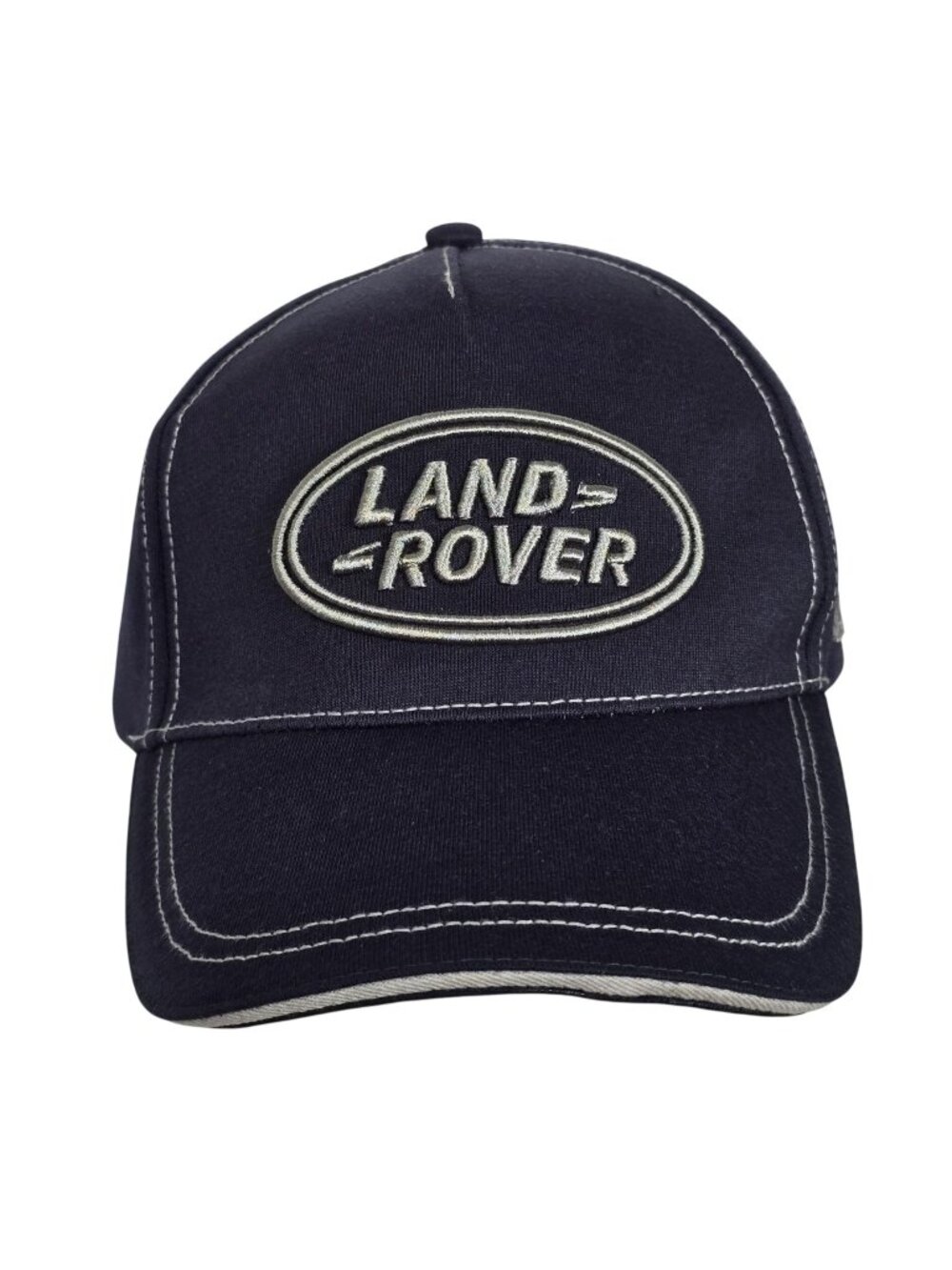 Land Rover Adjustable Baseball Cap‎ Hat Navy Blue Embroidered Logo One Size